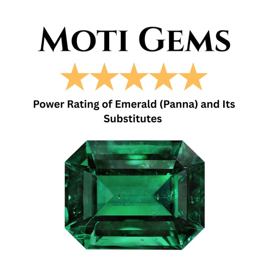 Power Rating of Emerald (Panna) and Its Substitutes – Choose the Right Green Gemstone