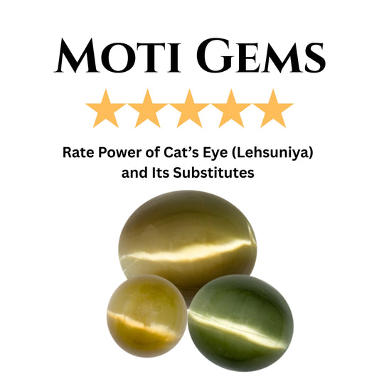 Rate Power of Cat’s Eye (Lehsuniya) and Its Substitutes – A Vedic Astrology Guide