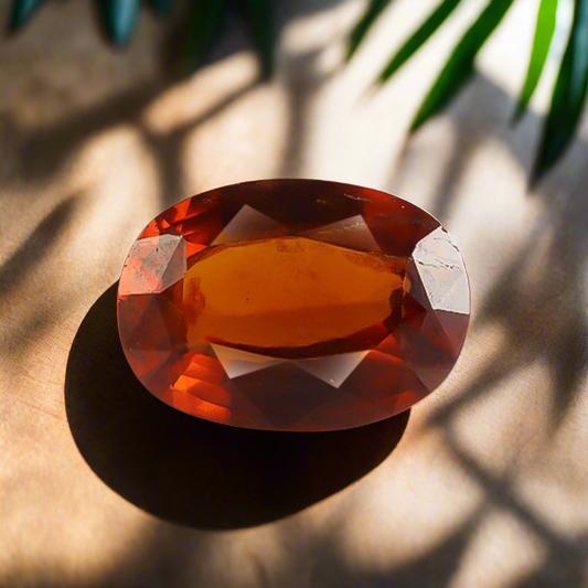 Hessonite (Gomed)- Origin Sri Lanka