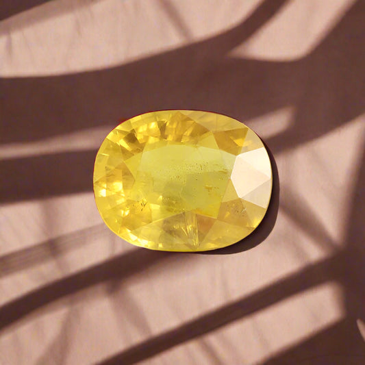 Yellow Sapphire - Origin Nigeria